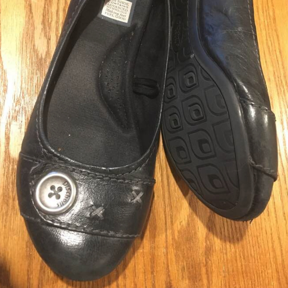 Dr. Scholl’s Fielding Flats Black Leather